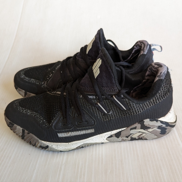 REEBOK men's Jj III Cross Training Black Pure Gray Shoes Sneakers - Picture 12 of 12